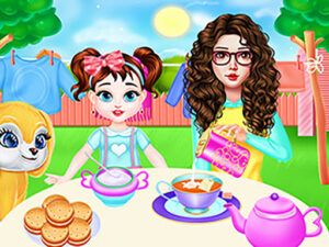 Read more about the article Mom And Taylor Washing Clothes